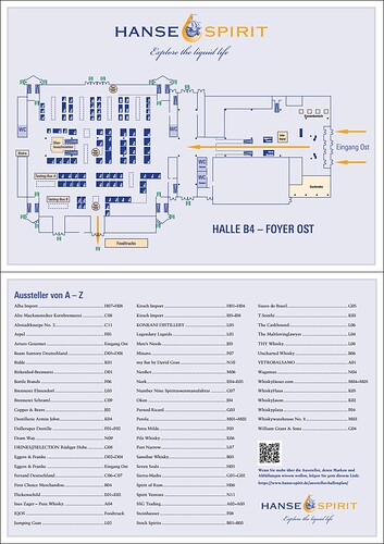 2026 HANSE SPIRIT Hallenplan