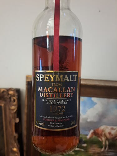 Macallan 1972 -2007 gordon mc phail